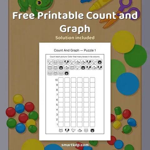 Free printable Count and Graph preview