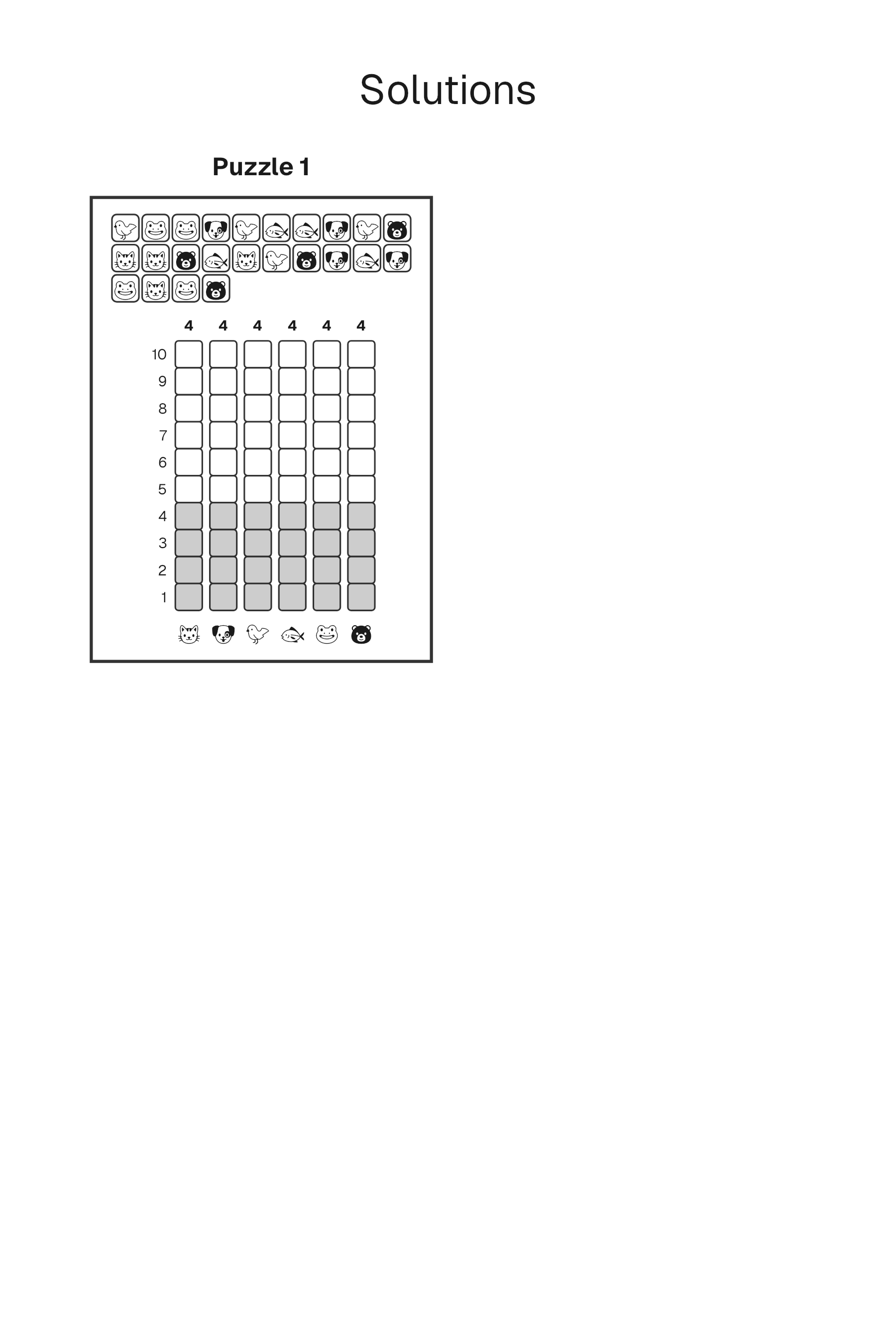 Count and Graph solution page