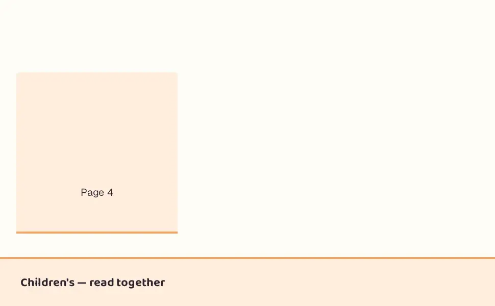 The Standard Single Left Image module in the Children's — read together layout, 1 image slots with labelled placeholders