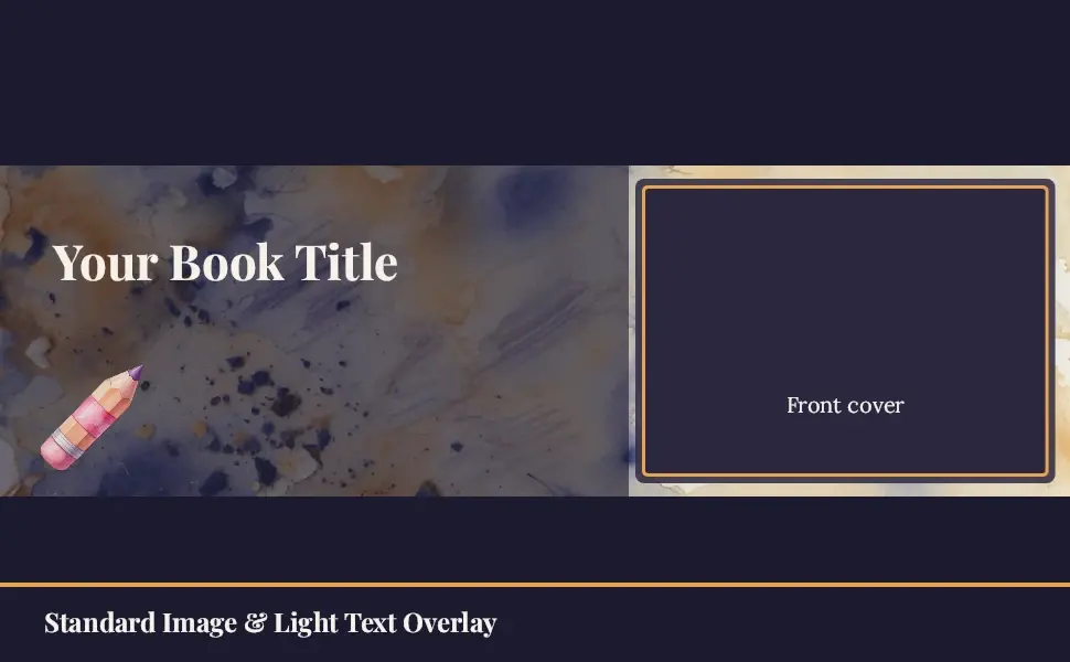 The Watercolor Coloring book — Page gallery · Dusk layout, first module