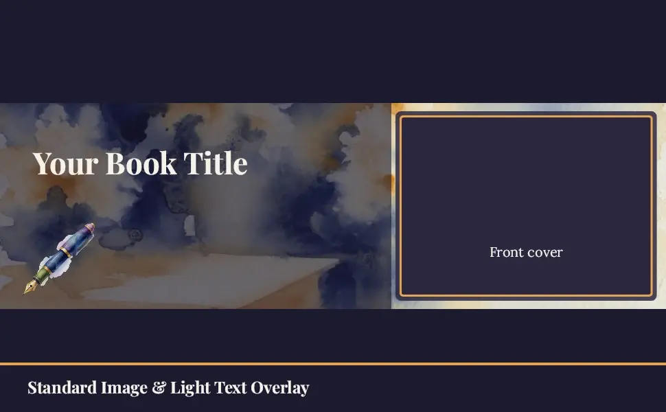 The Watercolor Journal — Spread first · Dusk layout, first module