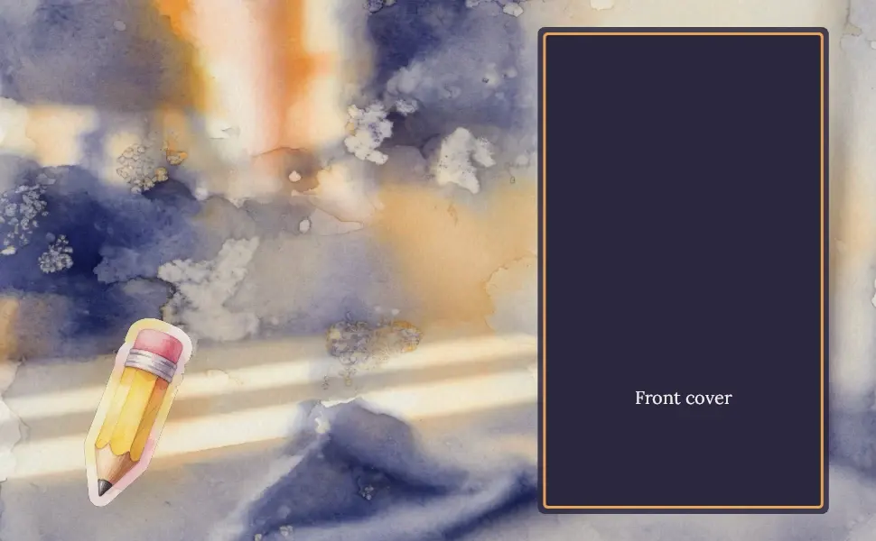 The Watercolor Puzzle book — What's inside · Dusk layout, first module