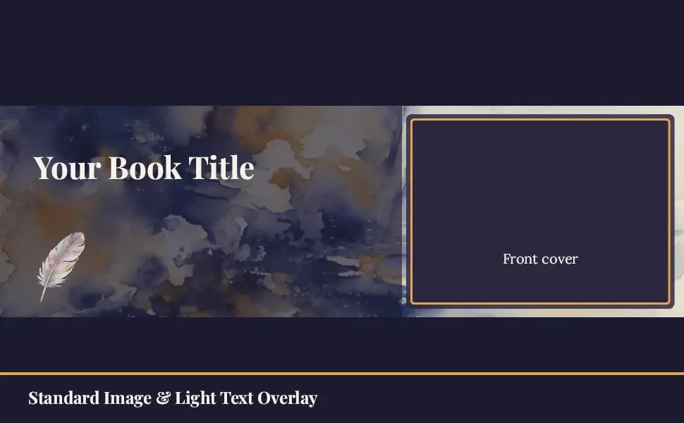 The Watercolor Novel — Trade look · Dusk layout, first module
