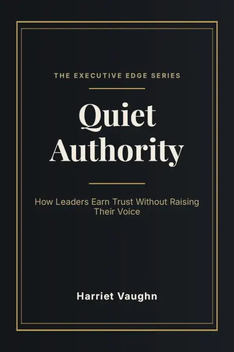 Quiet Authority — a Self-help & business cover designed in Cover Designer