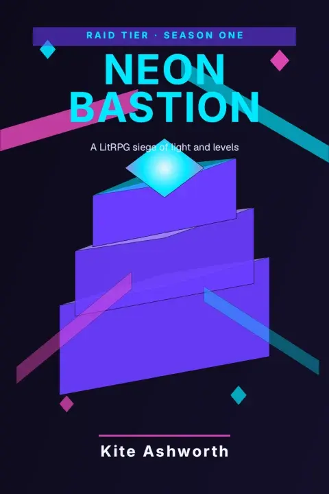 NEON BASTION — a Fantasy & sci-fi cover designed in Cover Designer