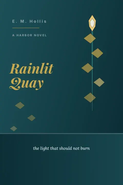 Rainlit Quay — a Thriller & mystery cover designed in Cover Designer