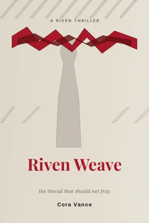 Riven Weave — a Thriller & mystery cover designed in Cover Designer