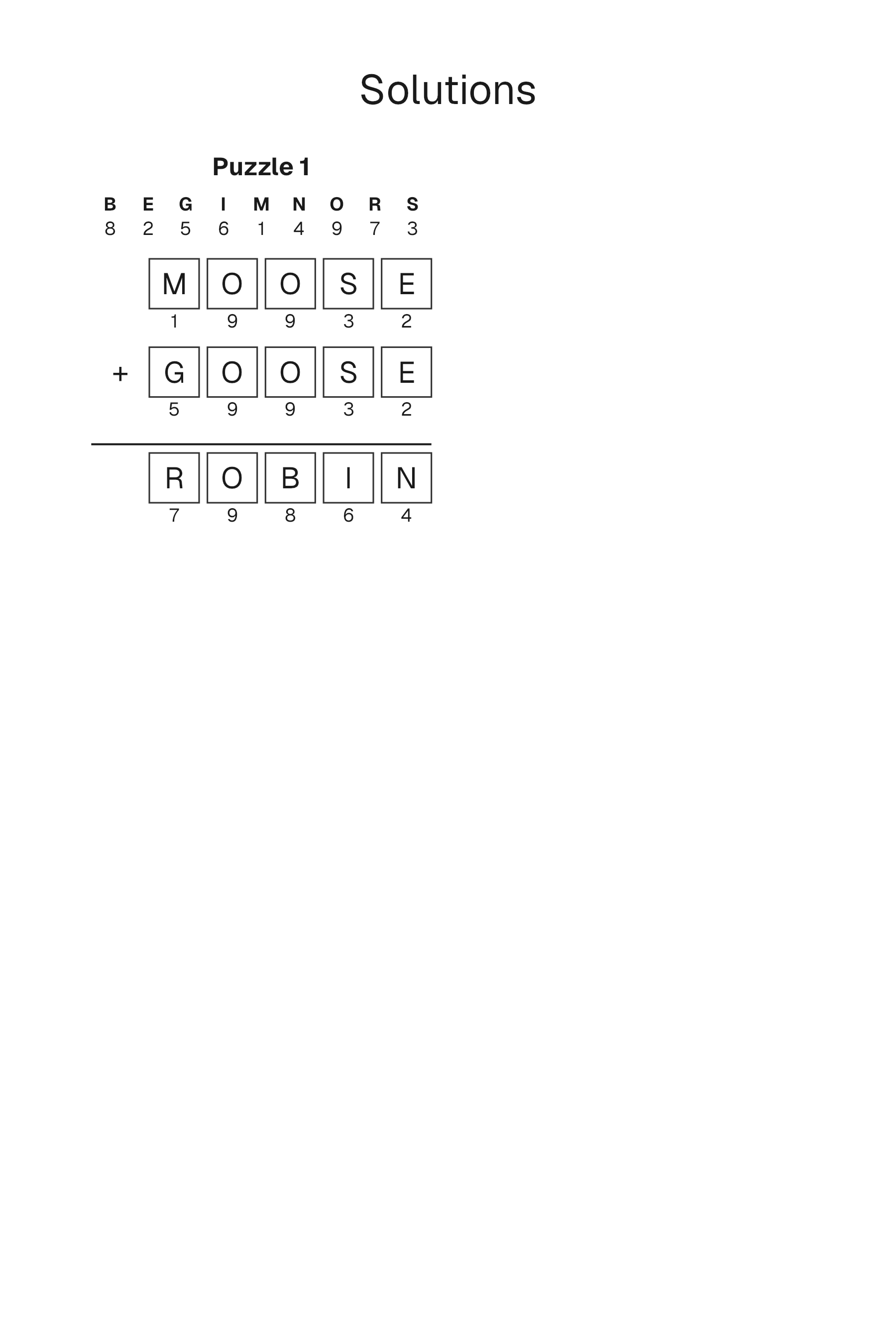 Cryptomath solution page