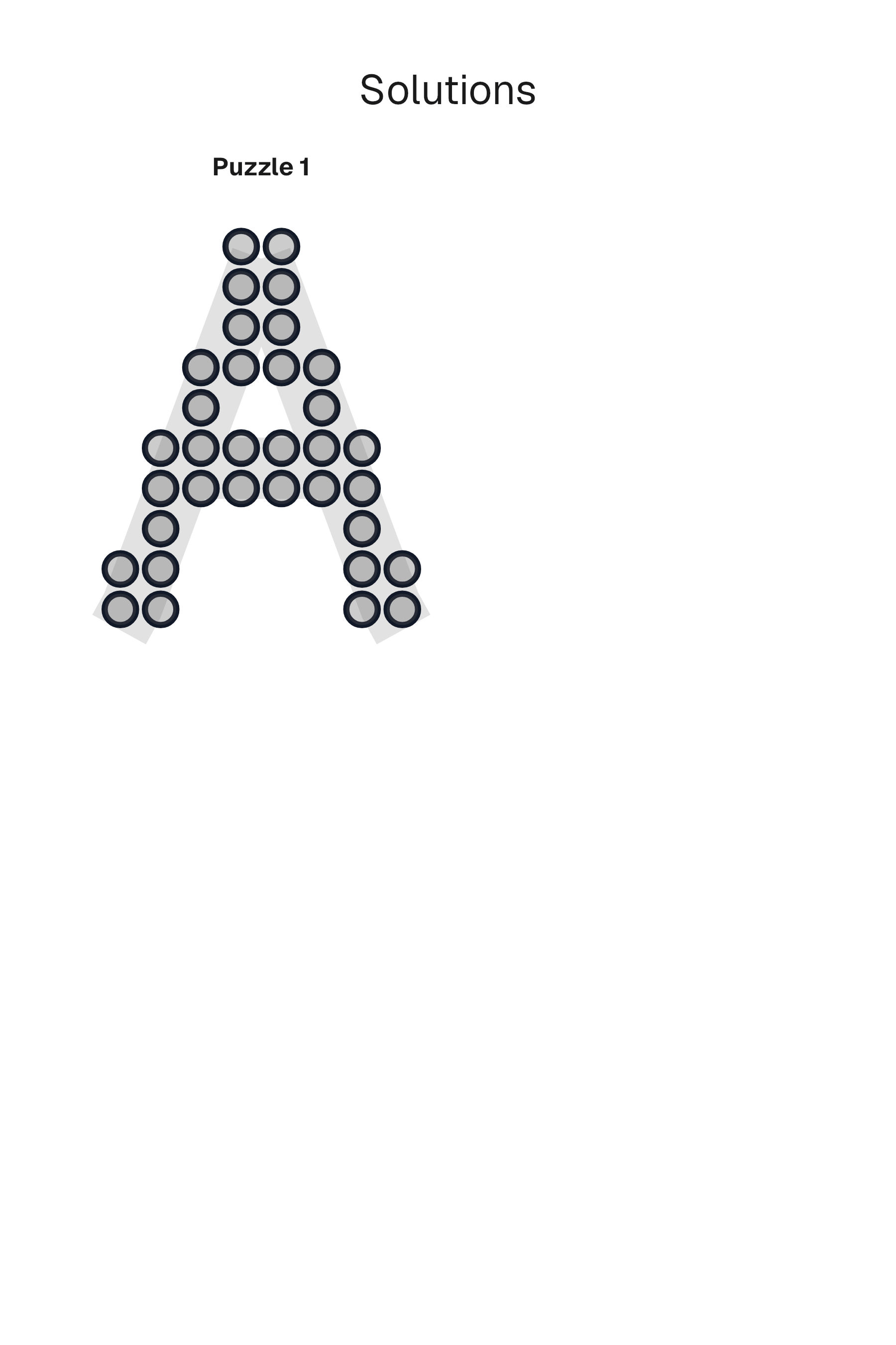 Dot the Alphabet solution page