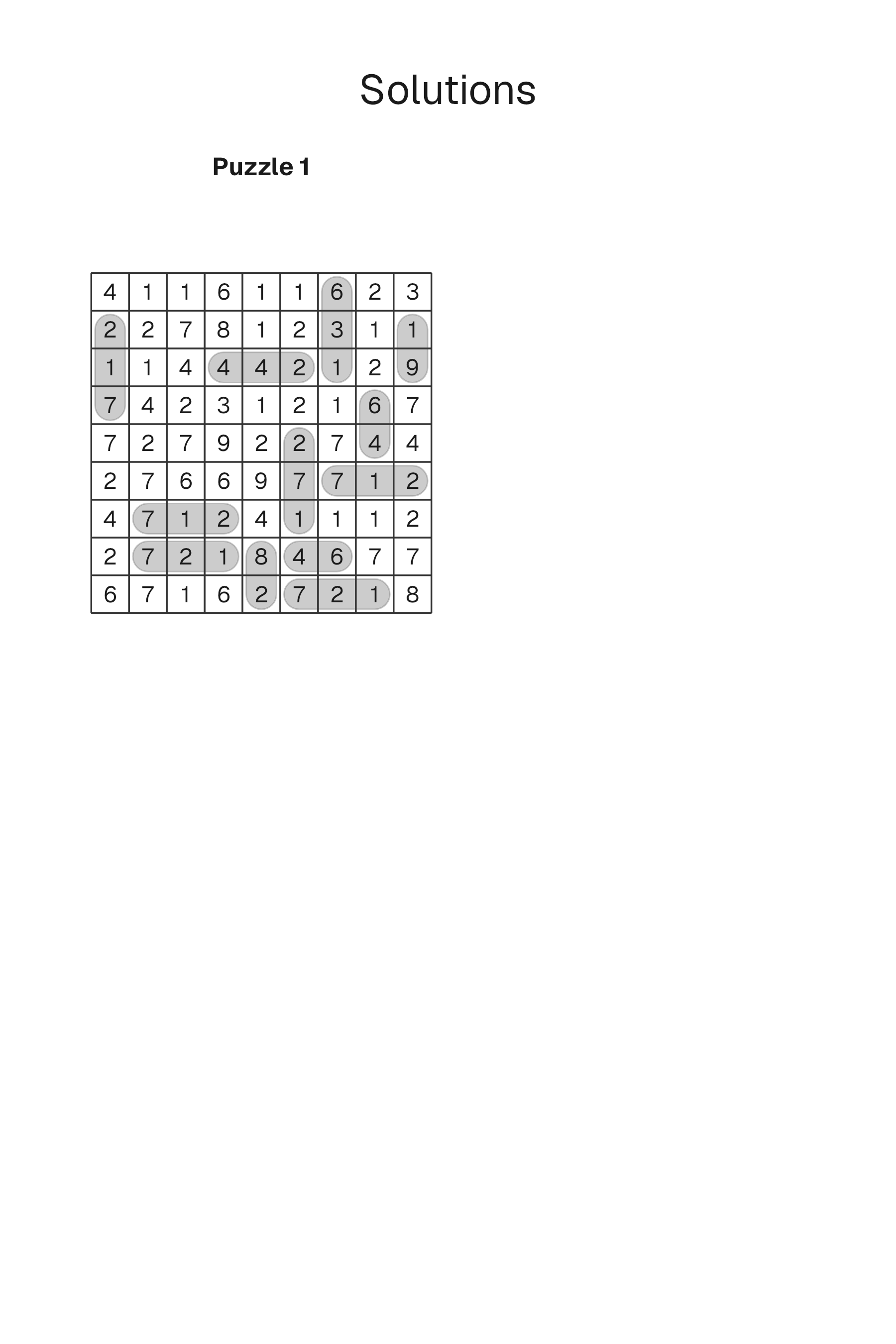 Sum Search solution page